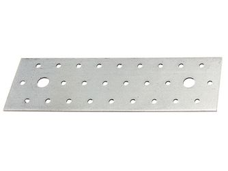 Lochplatte, sendzimirverzinkt, LxB 200x60mm, verpackt à 12 St. Lochplatte, sendzimirverzinkt, LxB 200x60mm, verpackt à 12 St.
