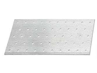 Lochplatte, sendzimirverzinkt, LxB 240x120mm Lochplatte, sendzimirverzinkt, LxB 240x120mm
