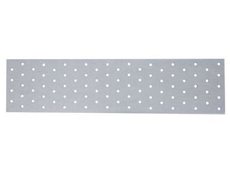 Lochplatte, sendzimirverzinkt, LxB 400x100mm