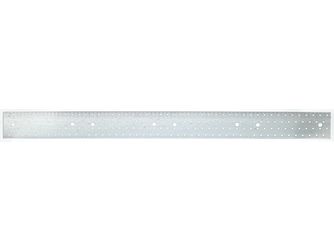 Lochplattenstreifen, sendzimirverzinkt, LxB 960x80mm Lochplattenstreifen, sendzimirverzinkt, LxB 960x80mm