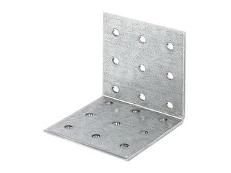 Lochplattenwinkel, sendzimirverzinkt, TxHxB 60x60x60x2,5mm, PRO Lochplattenwinkel, sendzimirverzinkt, TxHxB 60x60x60x2,5mm, PRO