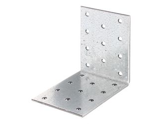 Lochplattenwinkel, sendzimirverzinkt, TxHxB 80x80x60x2,5mm, PRO Lochplattenwinkel, sendzimirverzinkt, TxHxB 80x80x60x2,5mm, PRO