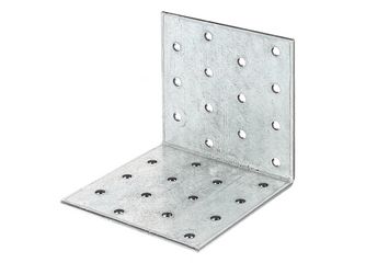 Lochplattenwinkel, sendzimirverzinkt, TxHxB 80x80x80x2,5mm, PRO Lochplattenwinkel, sendzimirverzinkt, TxHxB 80x80x80x2,5mm, PRO