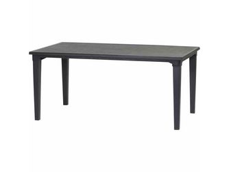 Lofttisch Futura 165x95cm, graphit Vollkunststoff Lofttisch Futura 165x95cm, graphit Vollkunststoff