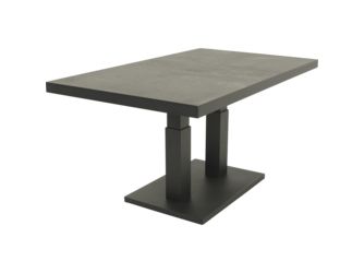 Loungetisch verstellbar Murcia Negro 140x85cm