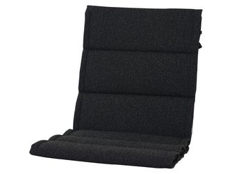 MALU Sesselauflage 100cm, Farbe black Alu, Rope