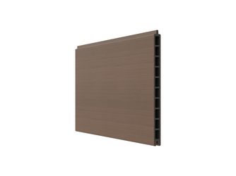 Sichtschutzzaun WPC teak "MAX XL"