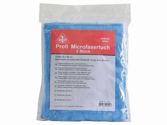 MIKROFASERTÜCHER PROFI BLAU 38X38 CM 2-STK
