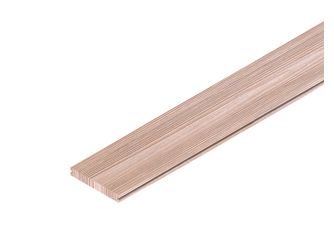 Terrassendiele BPC coextrudiert massiv einseitig Holzstruktur, einseitig glatt, längsseitige Nut, MULTI-DECK - 20 x 145 mm