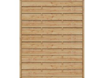 Sichtschutzzaun Lärche / Douglasie Natur unbehandelt "Madras"