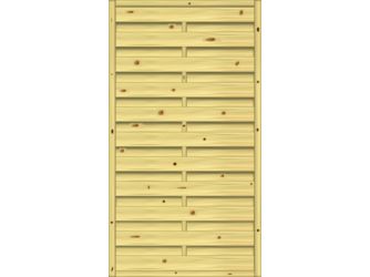 Sichtschutzzaun Fichte KDI Grün "Madras"