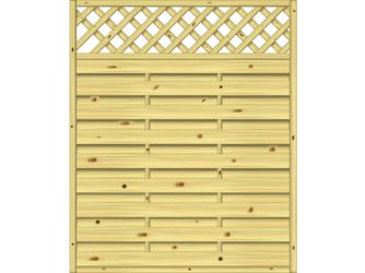 Sichtschutzzaun Fichte KDI Grün "Madras"