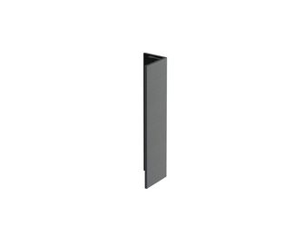 Mammut Abschlussprofil 17mm Grau (Folie) 400cm