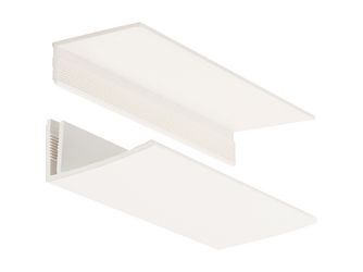 Mammut Umrandungsprofil 16,5mm 2-tlg. Weiß 600cm - 06038060