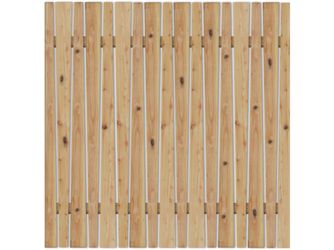 Sichtschutzzaun Lärche / Douglasie Natur unbehandelt "Manoa"