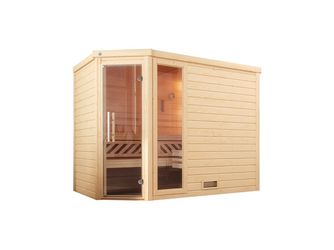 Massivholzsauna TURKU 3 GTF, OS 9.0