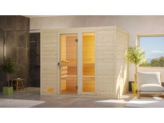 Massivholzsauna VALIDA 4 GTF, OS 7, 5