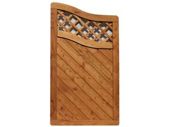 Sichtschutzzaun Lärche geölt "Amrum"