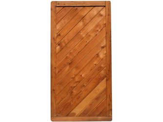 Sichtschutzzaun Lärche geölt "Föhr"