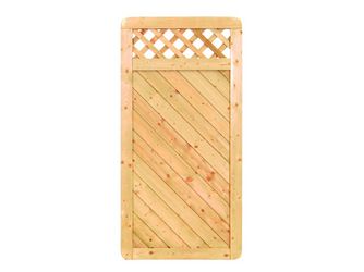 Sichtschutzzaun Lärche unbehandelt "Baltrum"