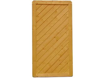 Sichtschutzzaun Lärche unbehandelt "Baltrum"