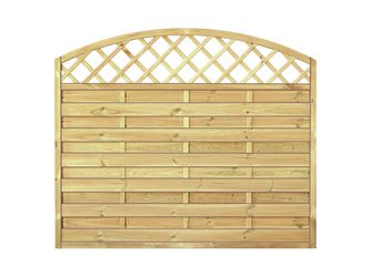 Sichtschutzzaun Fichte KDI grün "MAXI"