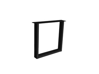Tischuntergestell Iron Line Fineline U Metall Black, Material 100x40mm, 72x78cm (HxB) Tischuntergestell Iron Line Fineline U Metall Black, Material 100x40mm, 72x78cm (HxB)