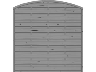 Sichtschutzzaun Fichte Basaltgrau "Monegro"