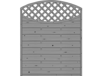 Sichtschutzzaun Fichte Basaltgrau "Monegro"