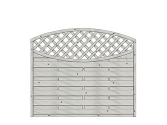 Sichtschutzzaun Fichte Grau "Monegro"