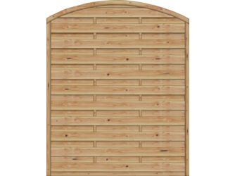 Sichtschutzzaun Lärche / Douglasie Natur unbehandelt "Monegro"