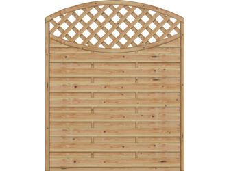 Sichtschutzzaun Lärche / Douglasie Natur unbehandelt "Monegro"
