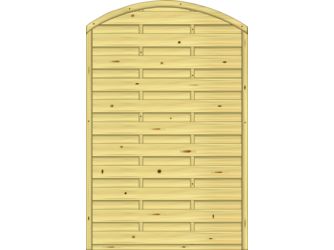 Sichtschutzzaun Fichte KDI Grün "Monegro"