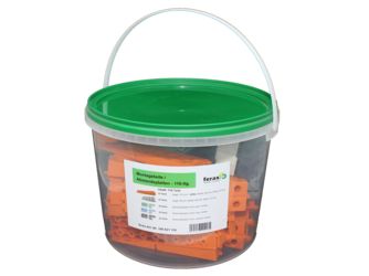Montagekeile BOX 110-teilig, sortiert