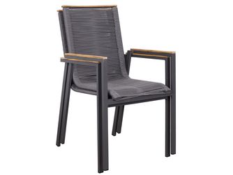 Montana Diningstapelsessel Rope anthracite