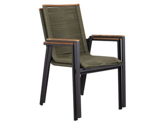 Montana Diningstapelsessel Rope green