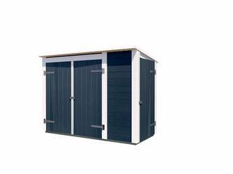 Multibox mit Regalsystem, anthrazit, 21mm