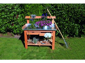 Multifunktionstisch Lärche/Douglasie 115x59x89cm VE=008