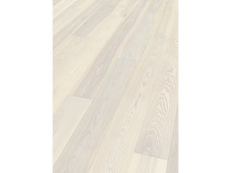 Musterstück Parkett Esche azurweiß Landhausdiele lackiert - Grand Velvet Collection Musterstück Parkett Esche azurweiß Landhausdiele lackiert - Grand Velvet Collection