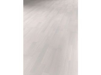 Musterstück Parkett Eiche altweiß 3-Stab Schiffsboden lackiert - Satin Elements Collection