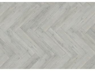 Musterstück Klebe-Vinylboden massiv Eiche Helsinki 2066 Fischgrät - CLASSIC CHOICE