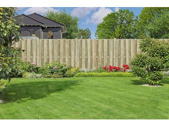 Sichtschutzzaun Kiefer KDI grün "NATURA"