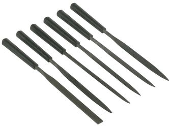 Nadelfeilen-Satz, 6-tlg, 150 mm 9x1x22,6cm