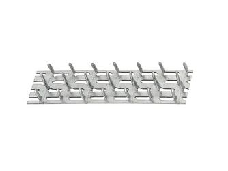 Nagelplatte, sendzimirverzinkt, zum Einschlagen, LxB 102x25mm Nagelplatte, sendzimirverzinkt, zum Einschlagen, LxB 102x25mm