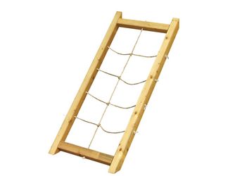 Netzrampe, Kletternetz 1,20 m Podesthöhe natur 1770x880mm Netzrampe, Kletternetz 1,20 m Podesthöhe natur 1770x880mm