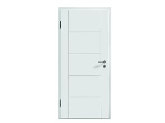 Zimmertür Weißlack lackiert Signum 13 Röhrenspan "SIGNUM"