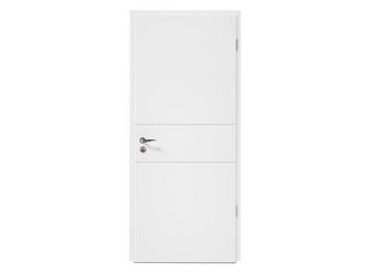 Zimmertür Weißlack lackiert Signum 29 Röhrenspan "Concept"