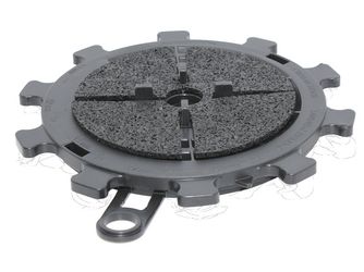 PORTO-PLUS Keramik 10-20mm (VE30) verstärktes Polypropylen, schwarz, witterungsbeständig, 1 Stück