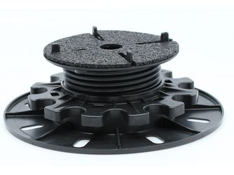 PORTO-PLUS Keramik 35-60mm verstärktes Polypropylen, schwarz, 1 Stück witterungsbeständig