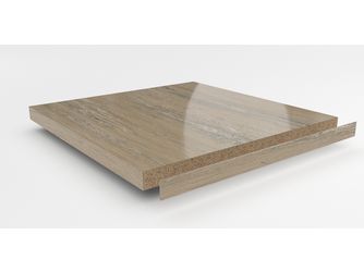 PP-Kanten 43mm M372 SI marmor medusa beige PP-Kanten 43mm M372 SI marmor medusa beige